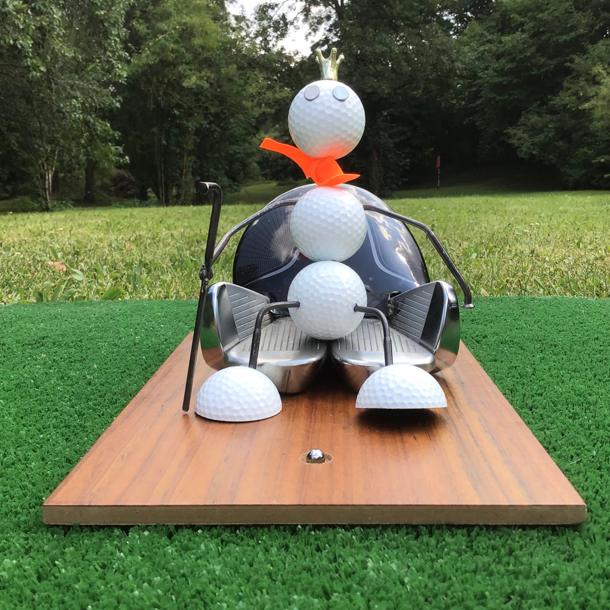 SÉRIE DE 10 TROPHÉES GOLFEURS